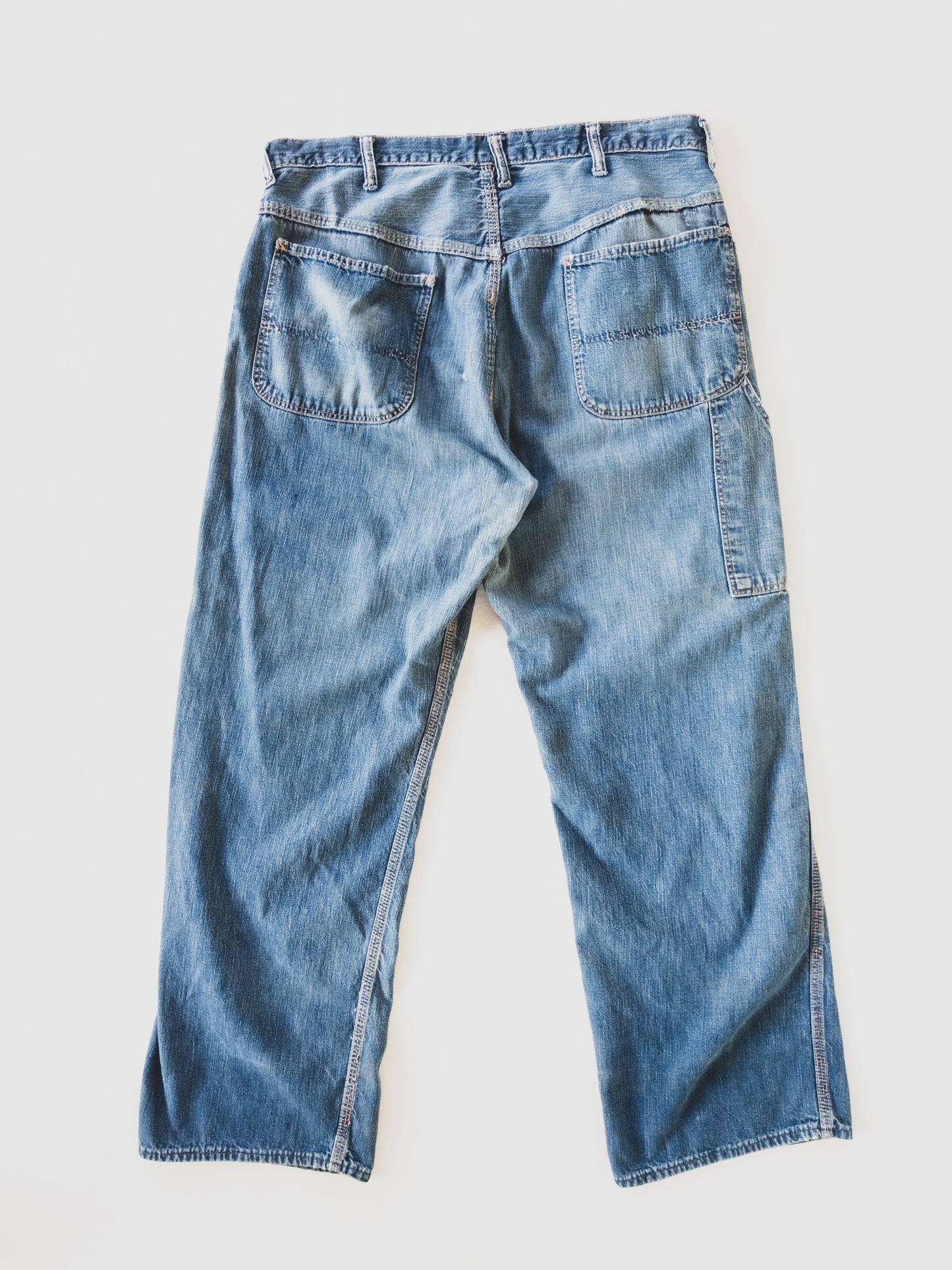 1950's Crazy Patched Carpenter Pants - 34x30