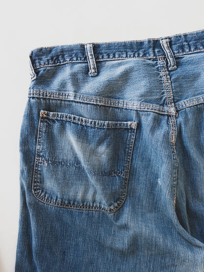 1950's Crazy Patched Carpenter Pants - 34x30