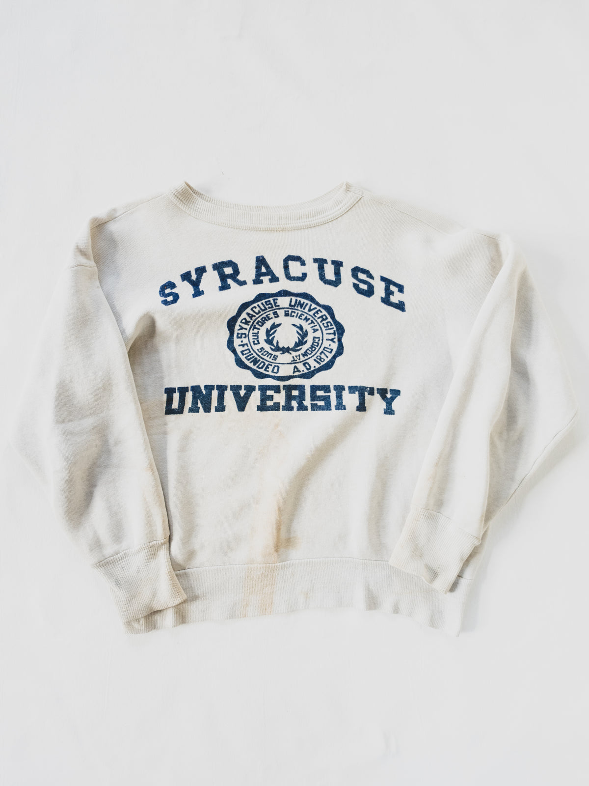 1950s " Syracuse University " Sweat - M