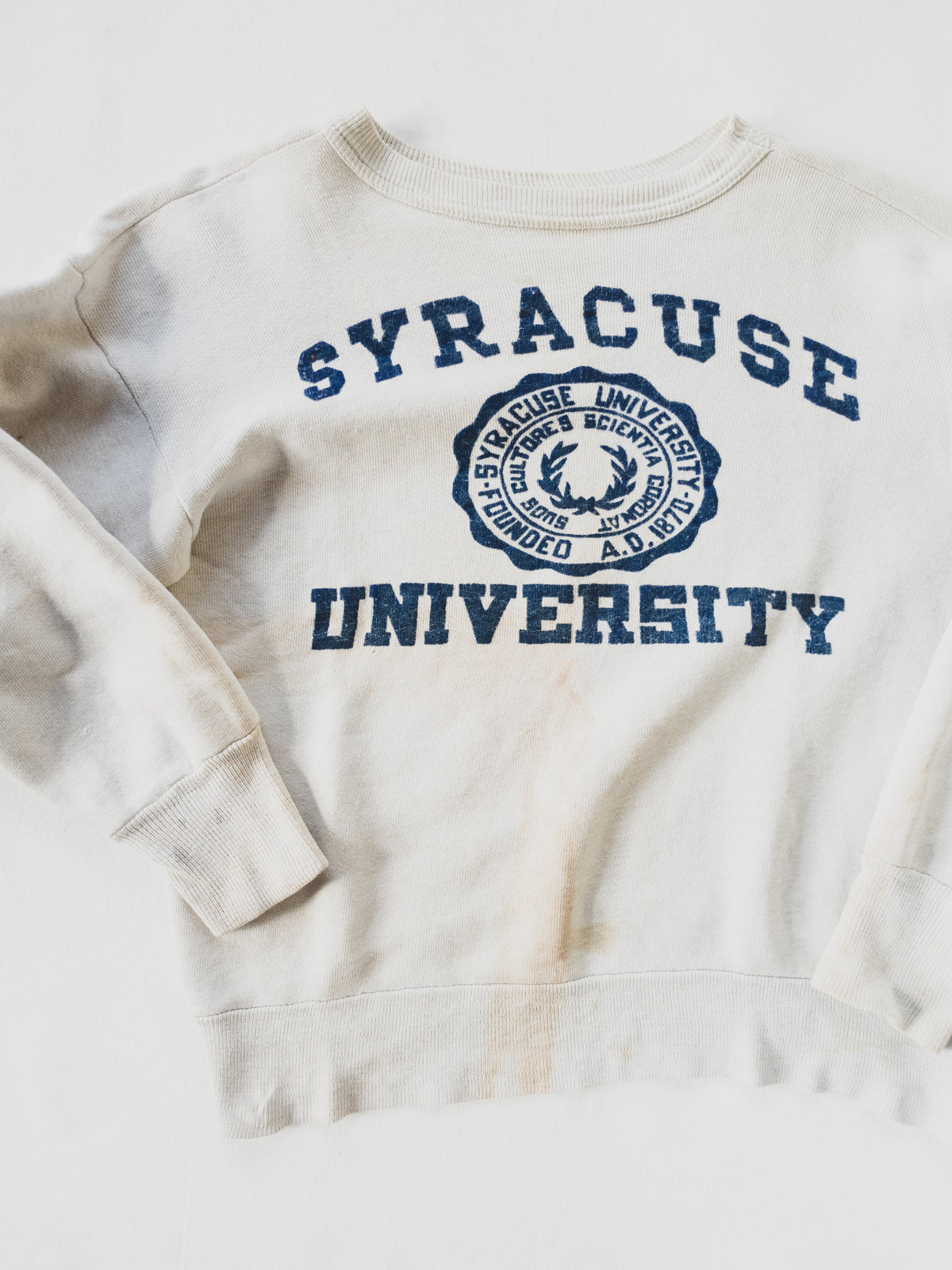 1950s " Syracuse University " Sweat - M