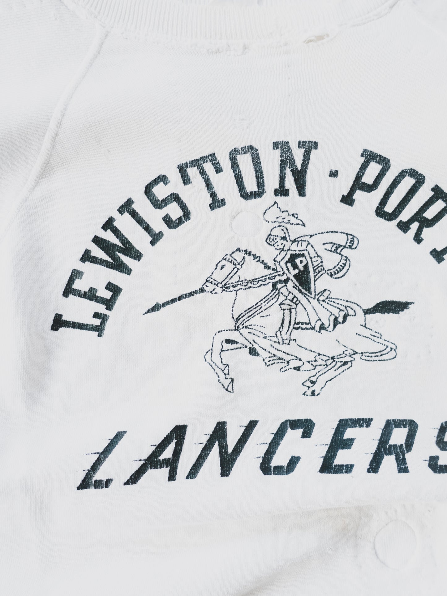 1960's Patched " Lancers " Sweat - M/L