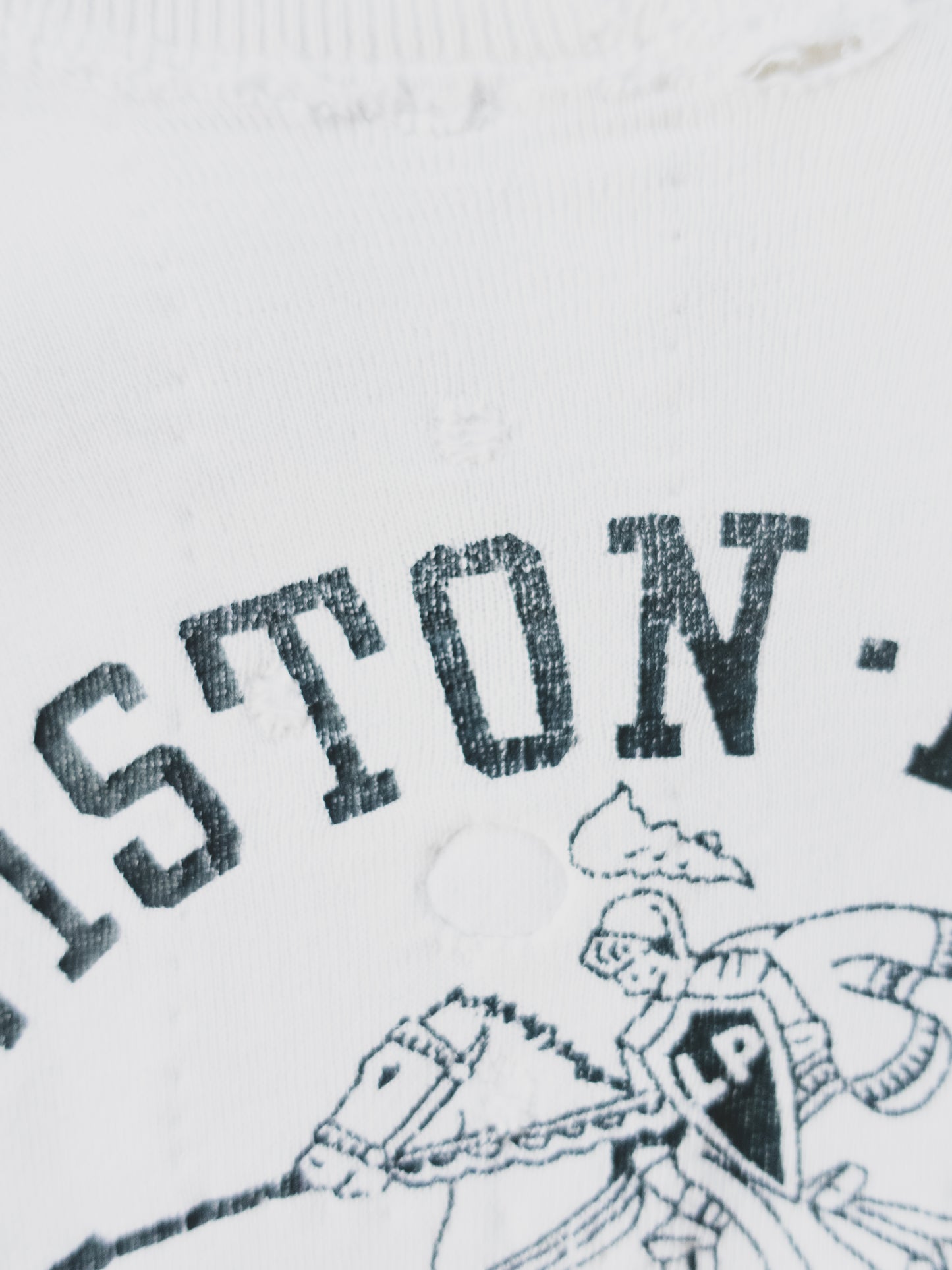 1960's Patched " Lancers " Sweat - M/L