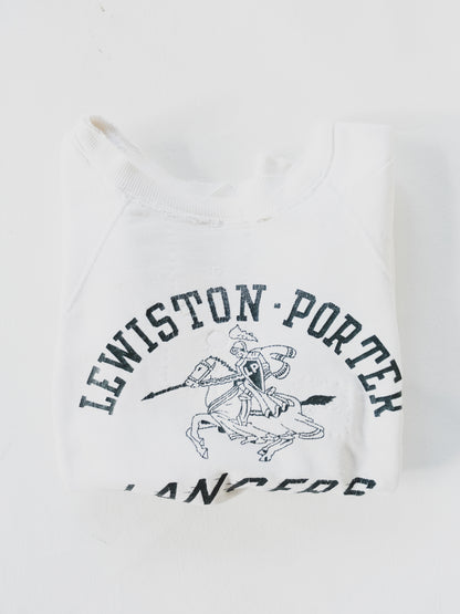 1960's Patched " Lancers " Sweat - M/L