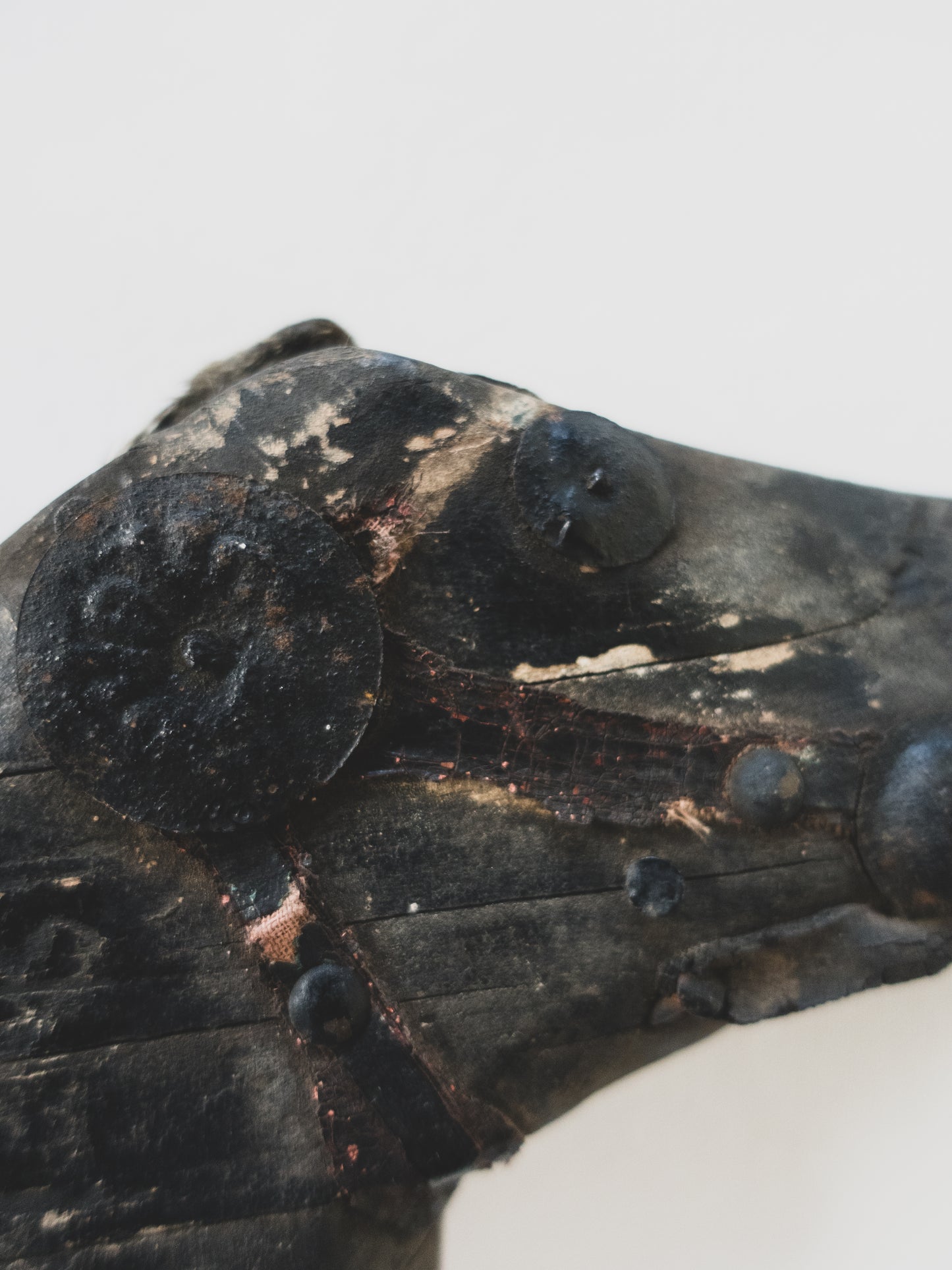 19th c. Hand Carved Horse Fragment