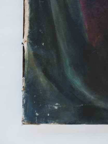 1940's Distressed Nude Oil Painting