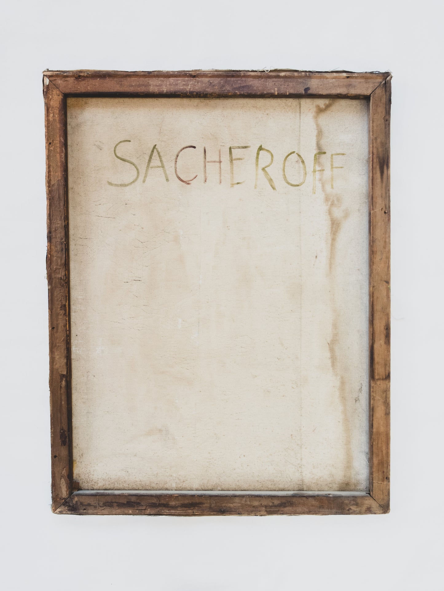 1940's Distressed Nude Oil Painting