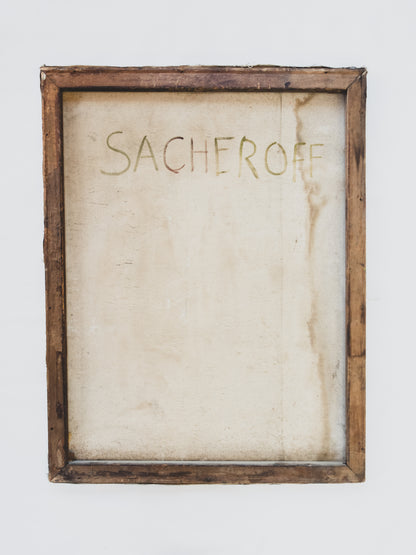 1940's Distressed Nude Oil Painting