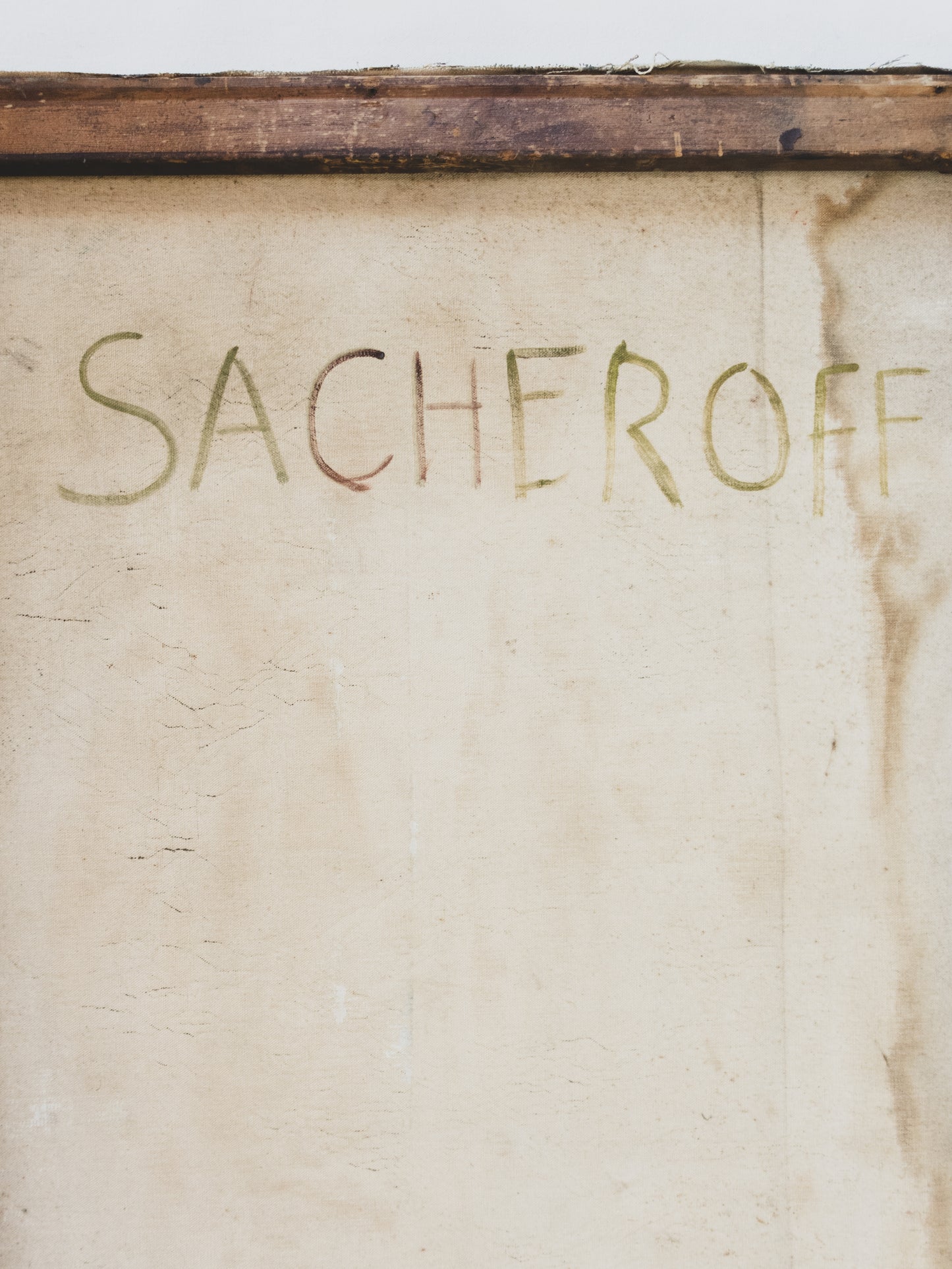 1940's Distressed Nude Oil Painting