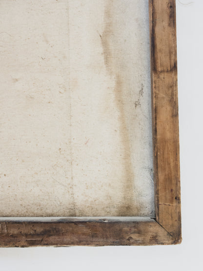 1940's Distressed Nude Oil Painting