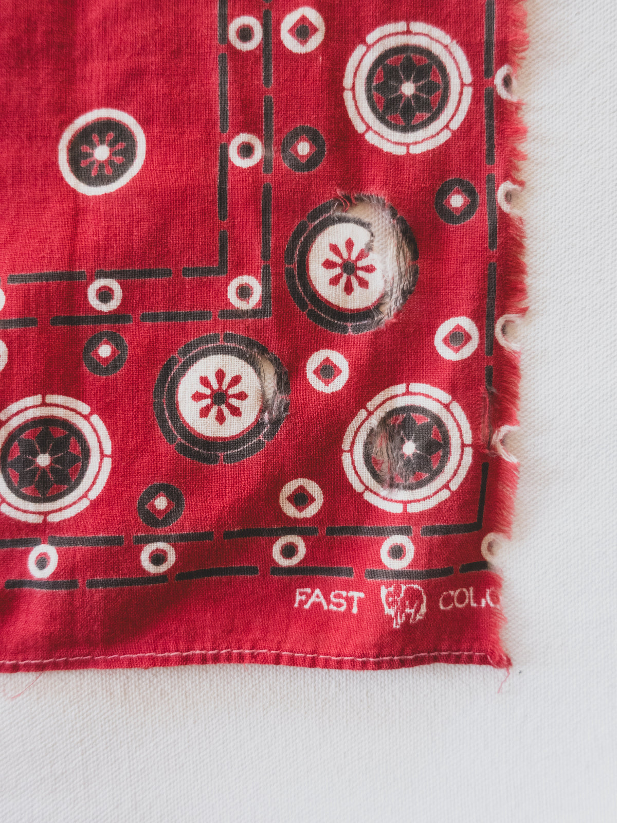 1930s Torn Bandana