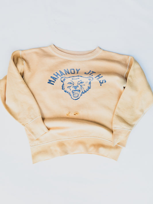 1950's Faded " Mahanoy " Sweat - S