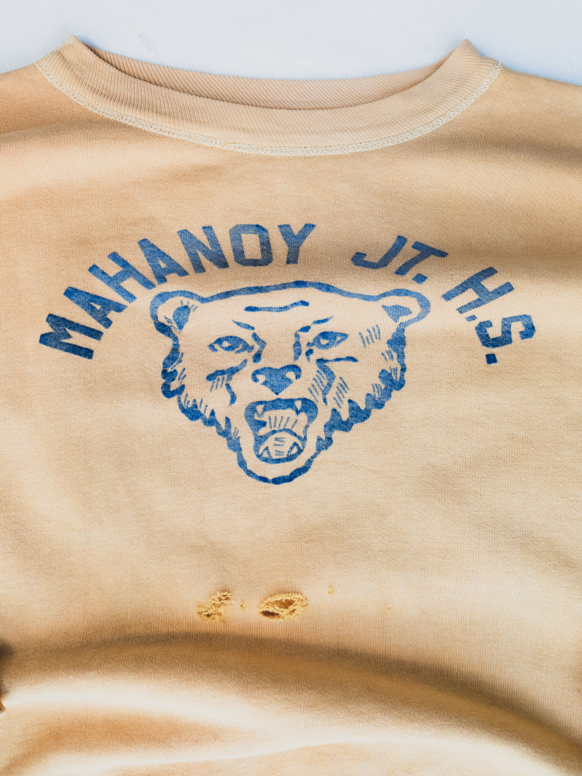 1950s Faded " Mahanoy " Sweat - S