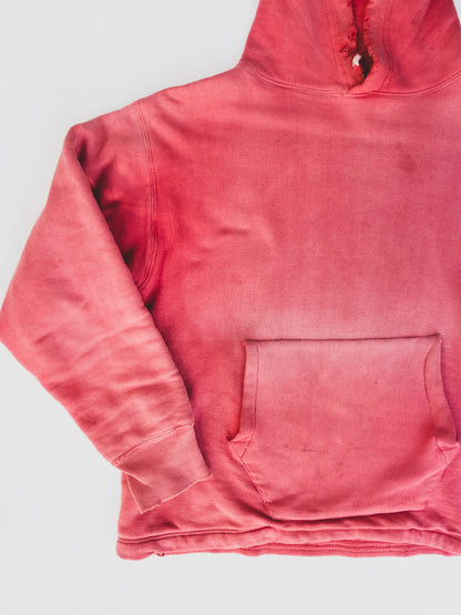 1950's Rare Faded Double Face Hoodie - M
