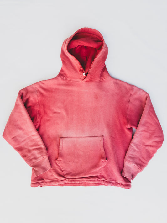 1950's Rare Faded Double Face Hoodie - M