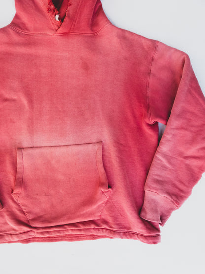 1950's Rare Faded Double Face Hoodie - M