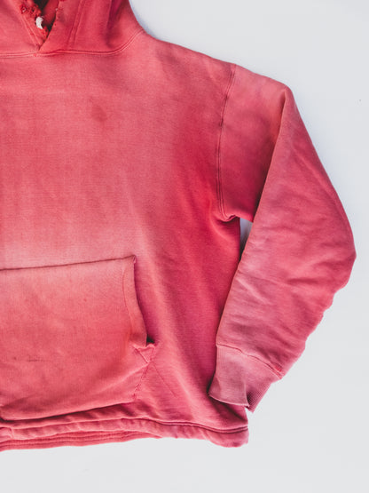 1950's Rare Faded Double Face Hoodie - M