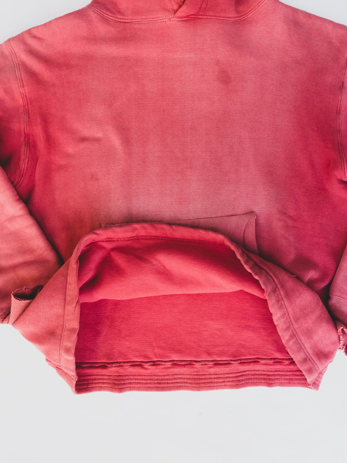 1950's Rare Faded Double Face Hoodie - M