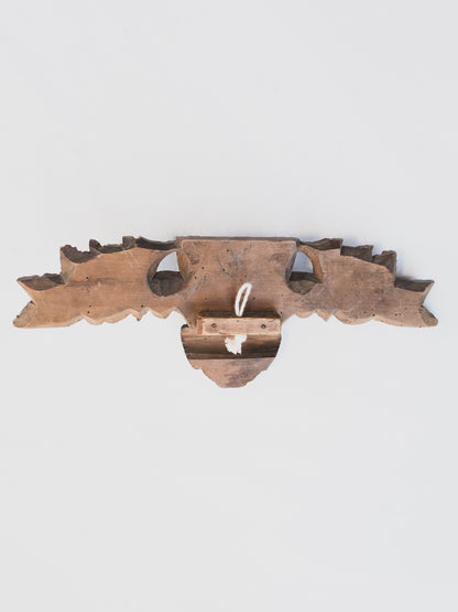 19th c. Hand Carved Cherub Fragment