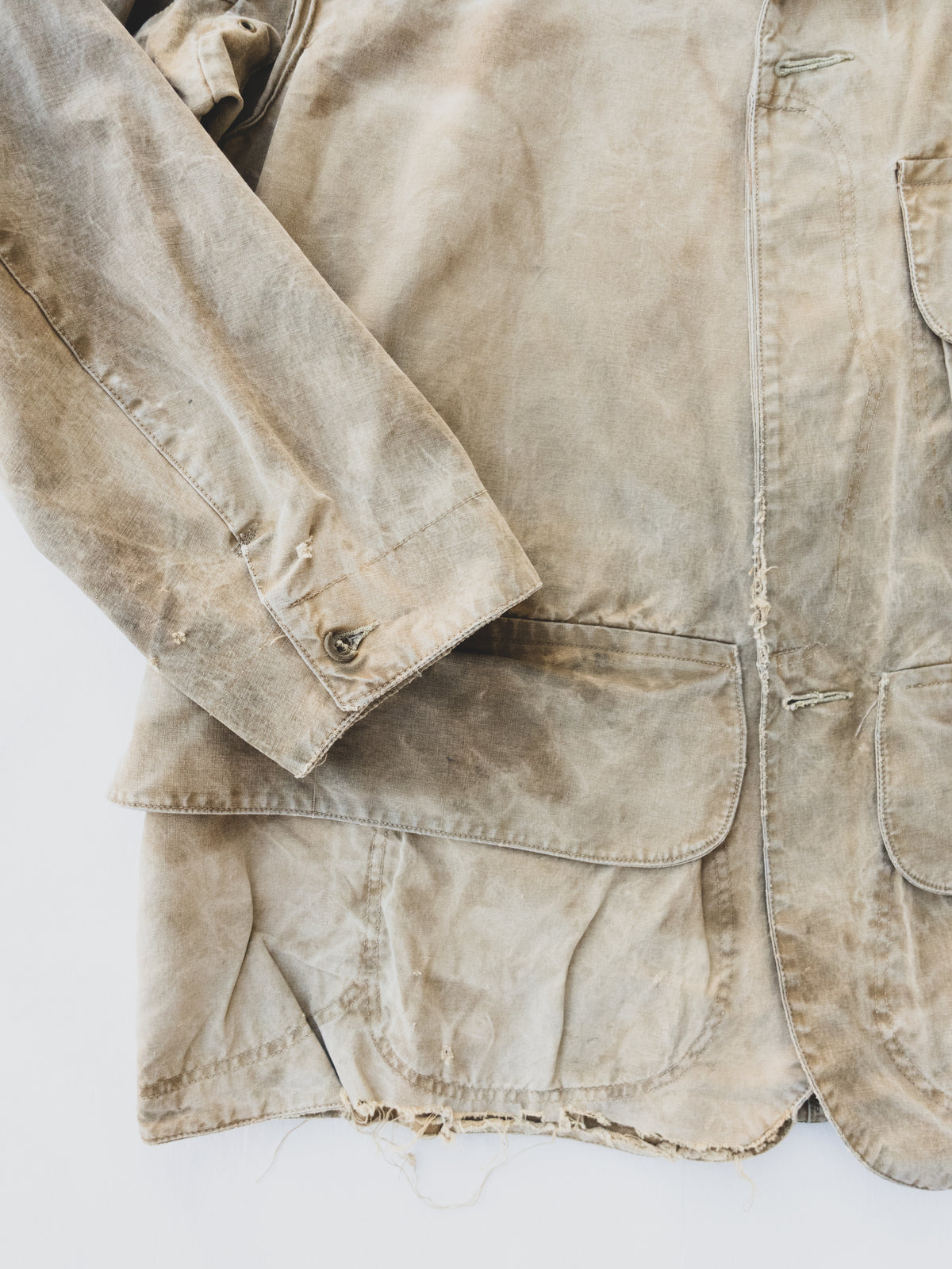 1930s Distressed Hunting Jacket - L