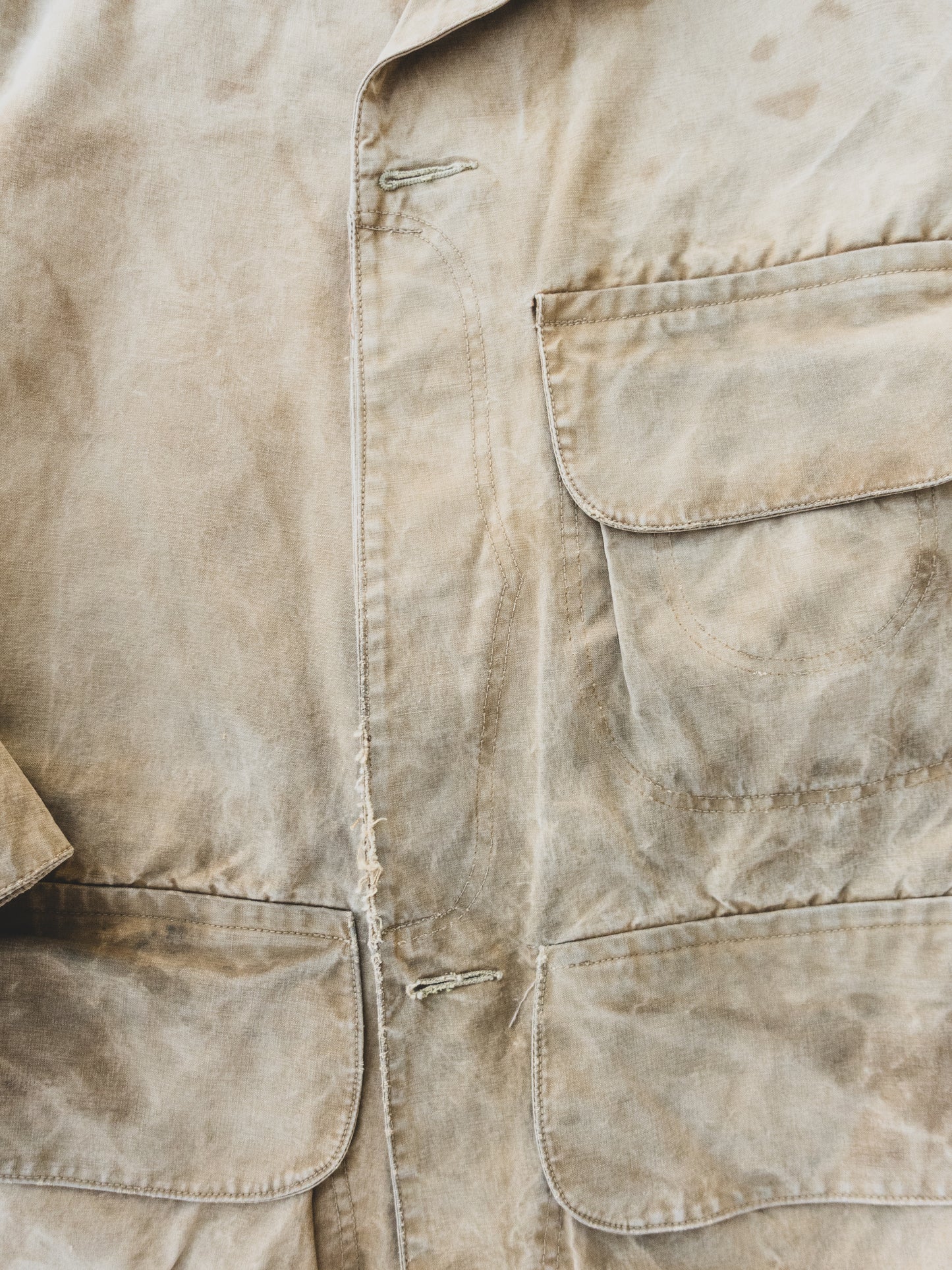 1930's Distressed Hunting Jacket - L