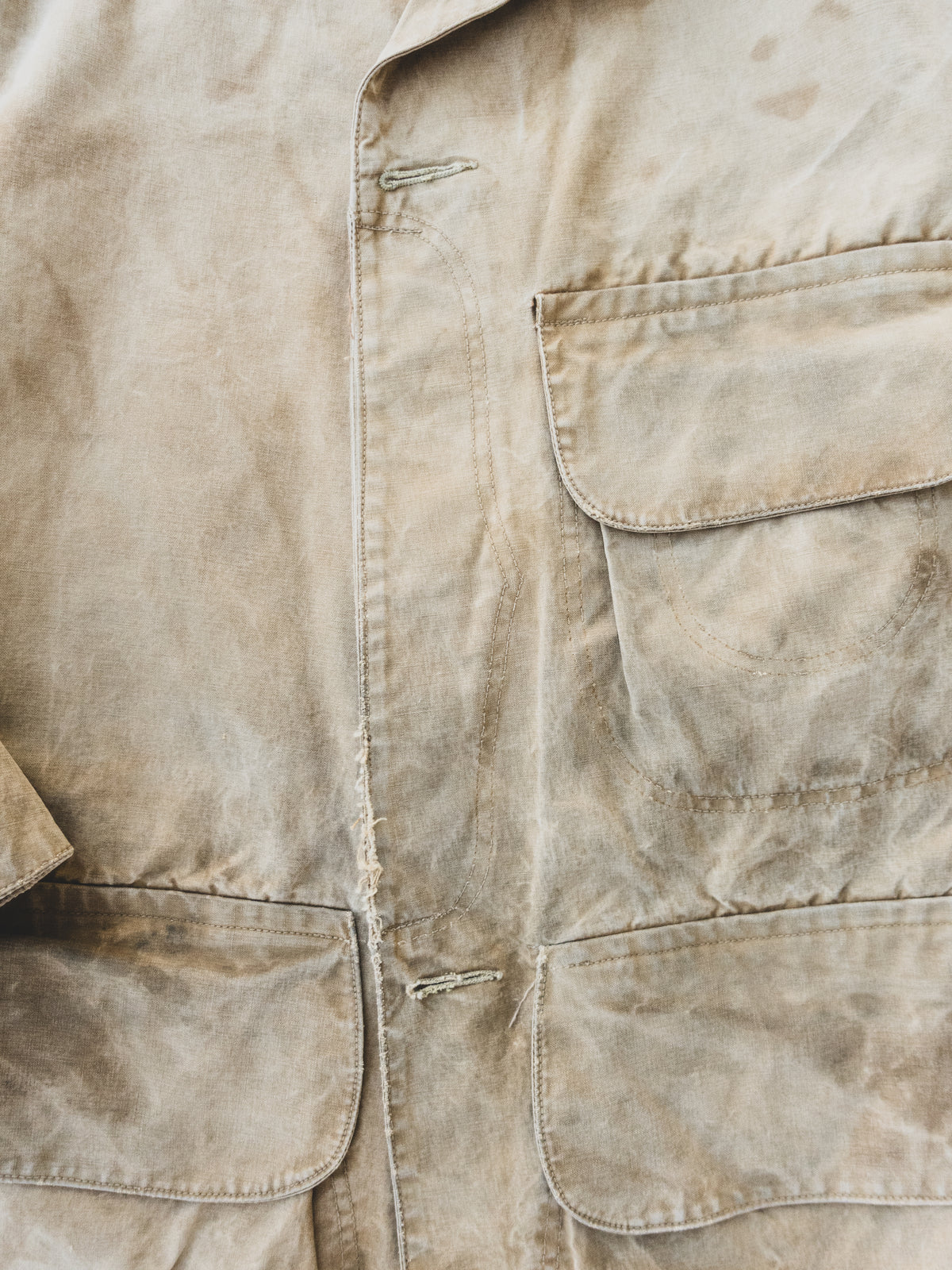 1930s Distressed Hunting Jacket - L