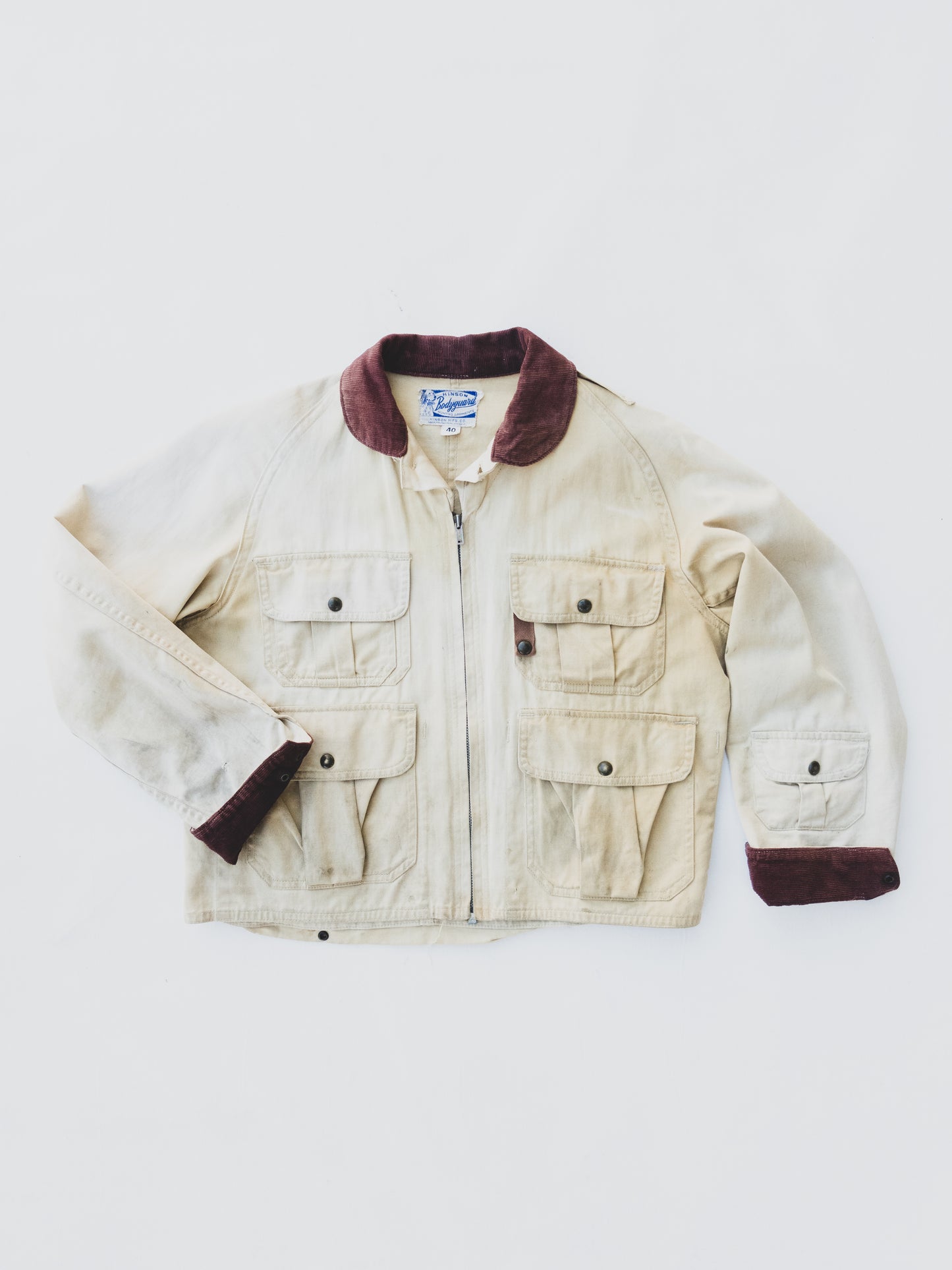 1940's Rare Faded Fishing Jacket - S/M