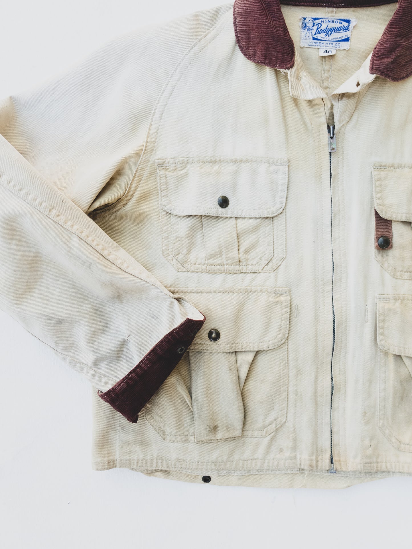 1940's Rare Faded Fishing Jacket - S/M