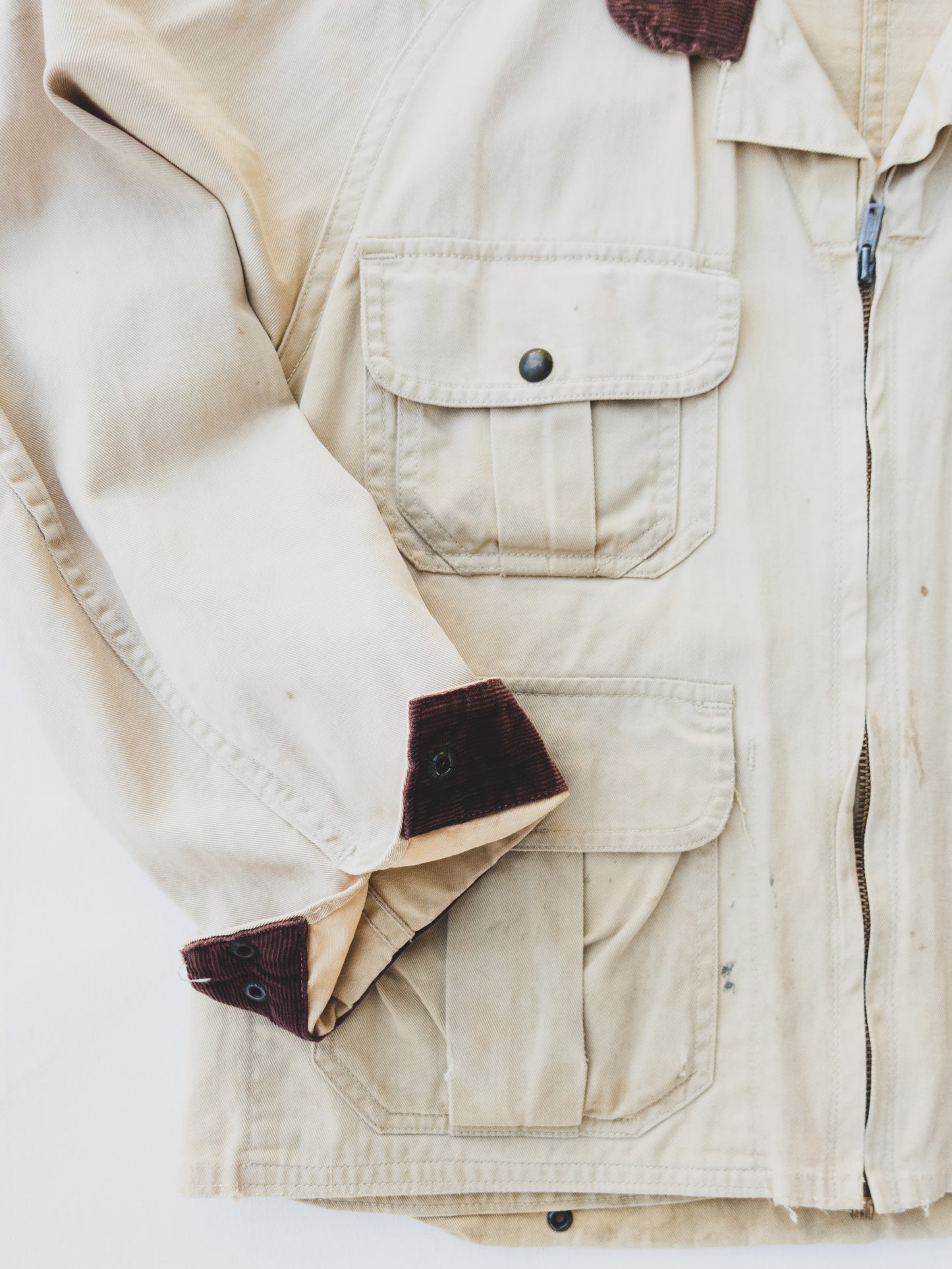 1940's Rare Faded Fishing Jacket - M