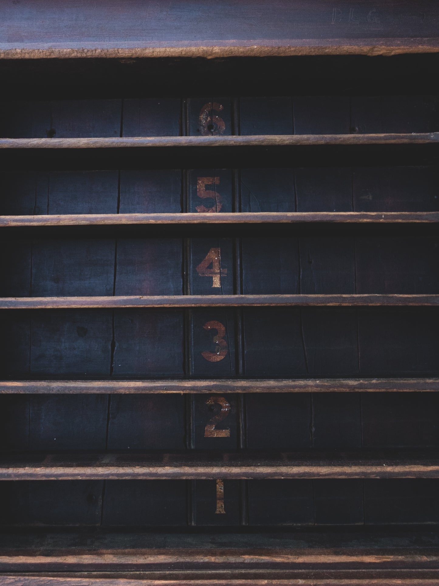 Early 20th c. Billiard Hall Ball Rack " Pay with a smile "