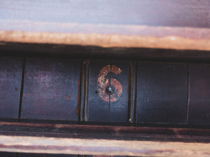 Early 20th c. Billiard Hall Ball Rack " Pay with a smile "