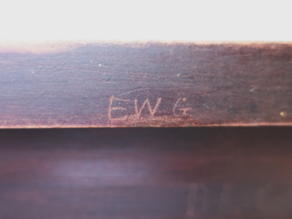 Early 20th c. Billiard Hall Ball Rack " Pay with a smile "