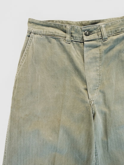 1940's HBT Pants - 29x32