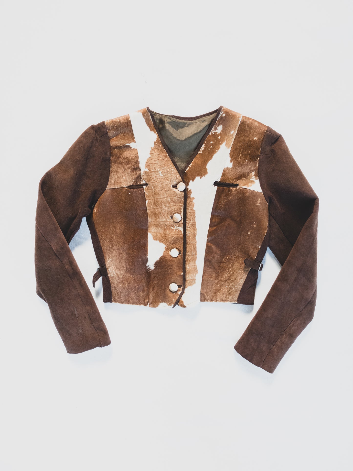 1930's Women’s Cowhide Cossack Jacket - S