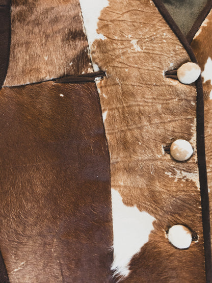 1930's Women’s Cowhide Cossack Jacket - S