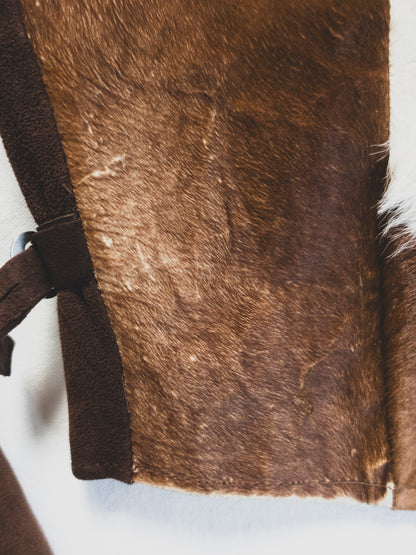 1930's Women’s Cowhide Cossack Jacket - S