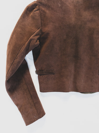1930's Women’s Cowhide Cossack Jacket - S