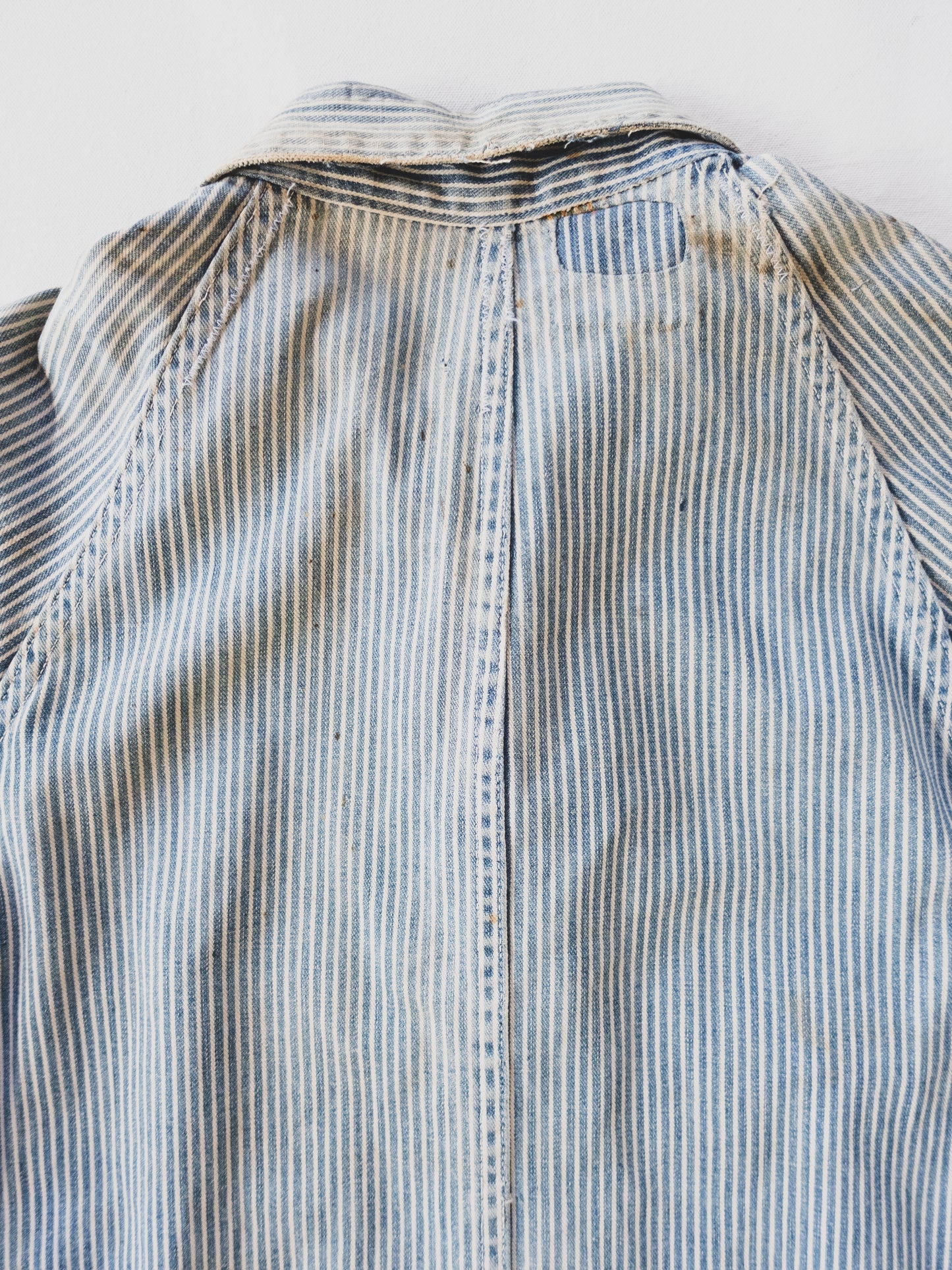 1940's Rare Faded Hickory Stripe Chore - M