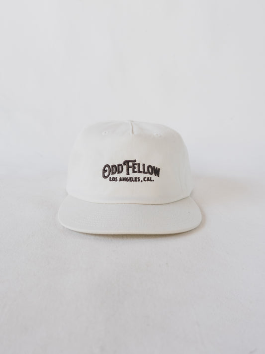 Odd Fellow Shop Cap — Natural / Tobacco