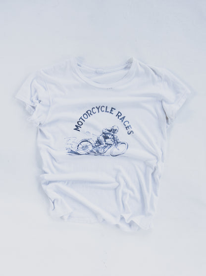 1960's " Motorcycle Races " Tee - M