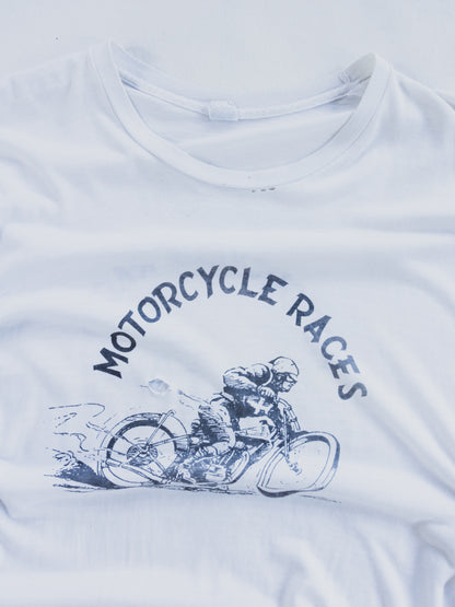 1960's " Motorcycle Races " Tee - M