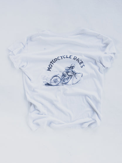 1960's " Motorcycle Races " Tee - M