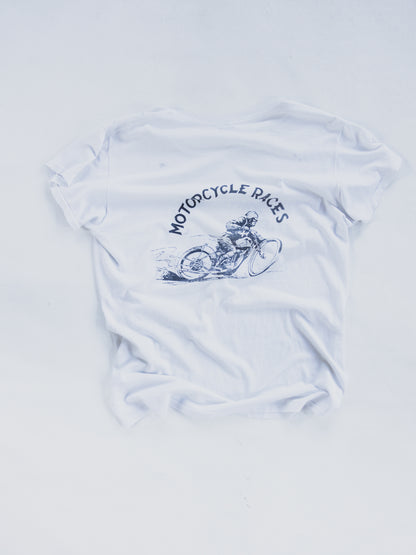 1960's " Motorcycle Races " Tee - M
