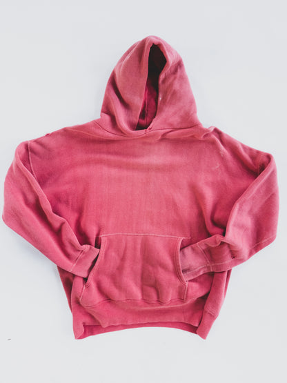 1950's Faded Red Hoodie - L/XL