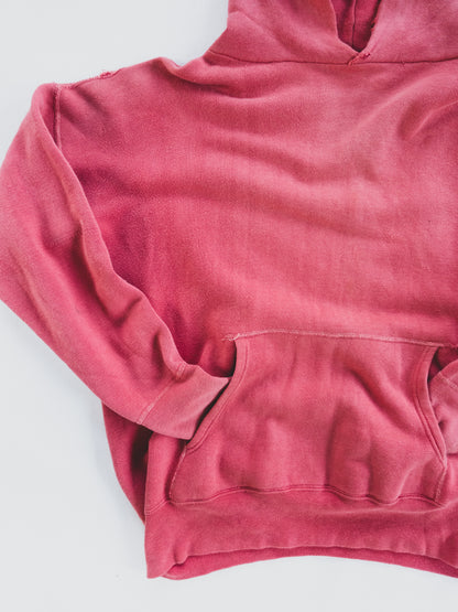 1950's Faded Red Hoodie - L/XL