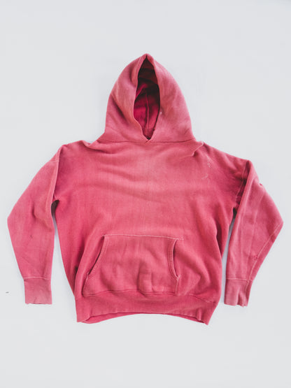 1950's Faded Red Hoodie - L/XL