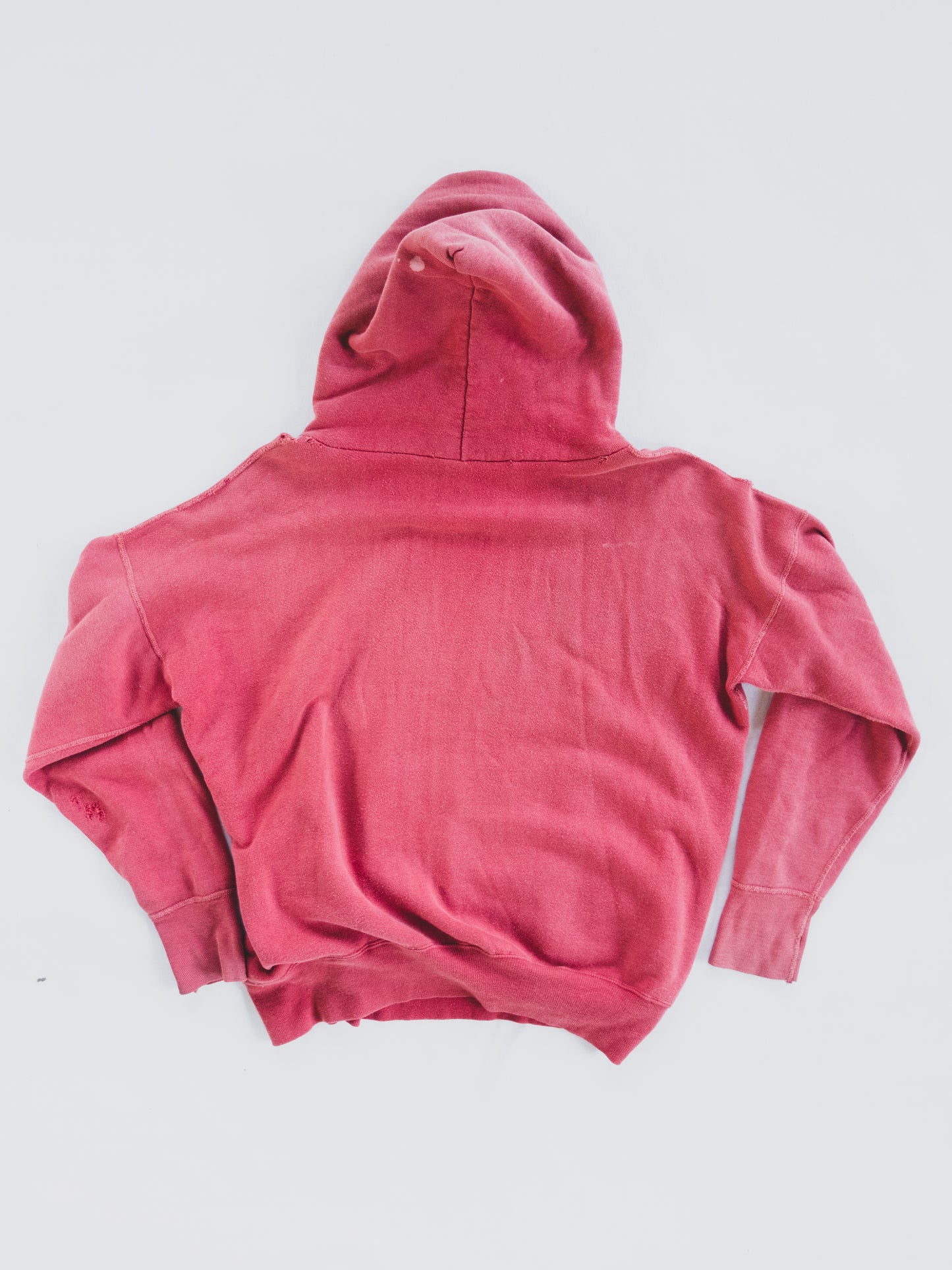1950's Faded Red Hoodie - L/XL