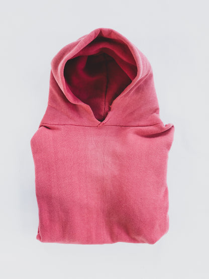 1950's Faded Red Hoodie - L/XL