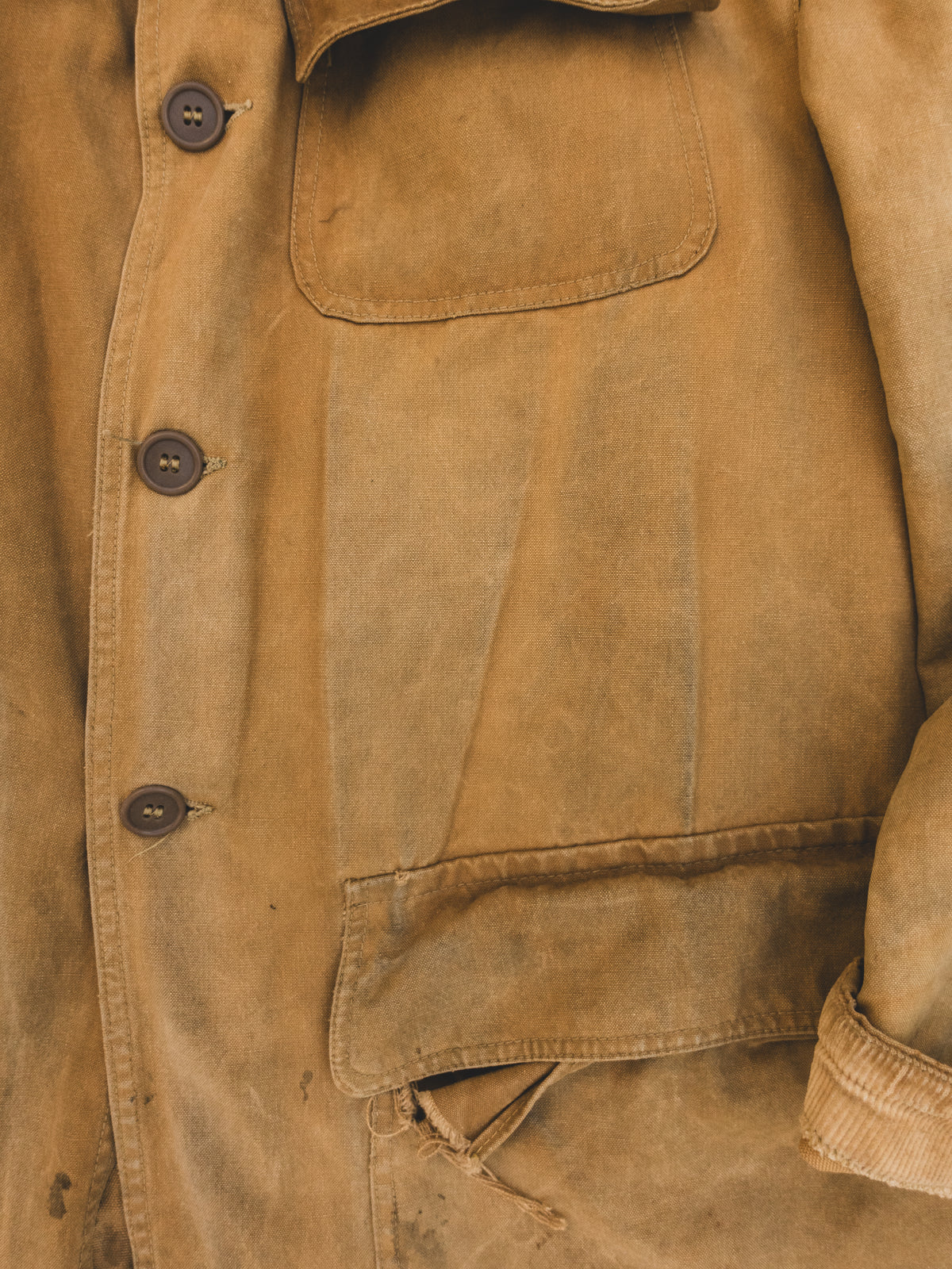 1930s Faded Hunting Jacket - M/L