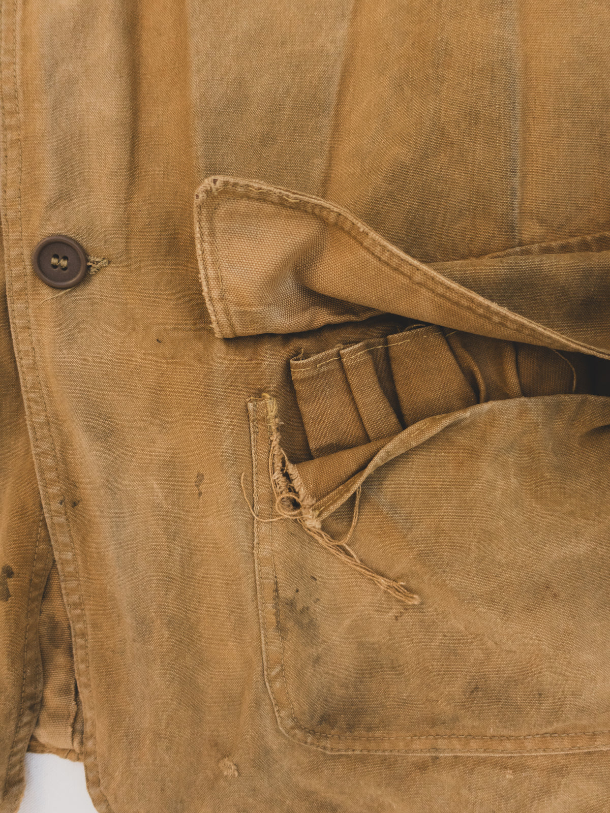 1930s Faded Hunting Jacket - M/L