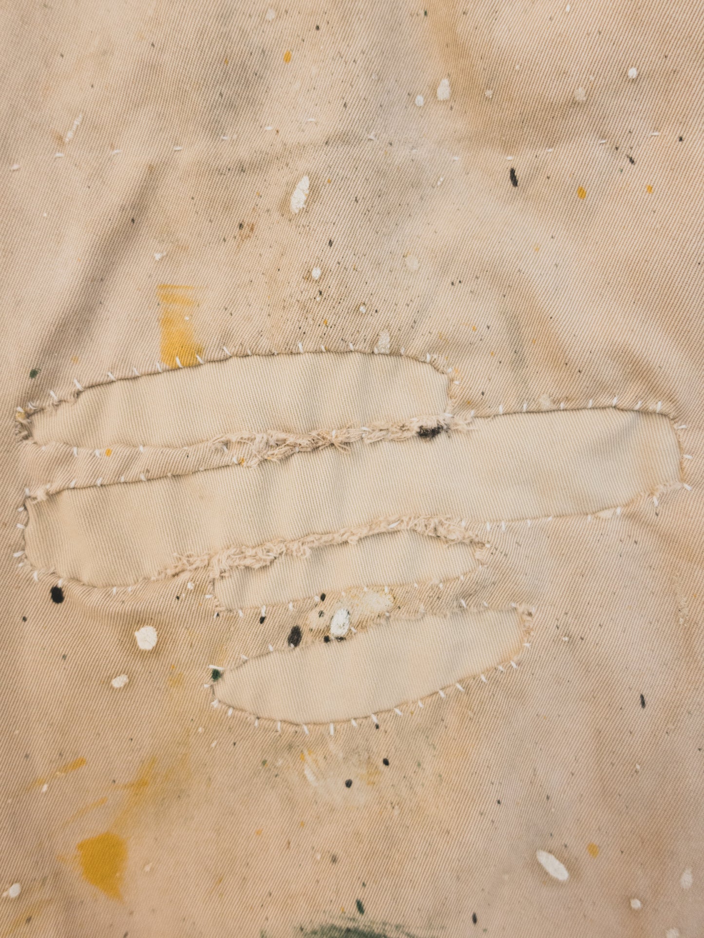 1940's Crazy Paint Splattered Chinos - 30x30
